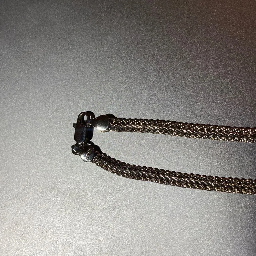 24K GOLD PLATED SILVER THICK CABLE NECKLACE